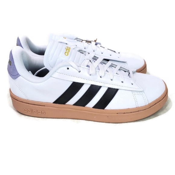 Adidas Grand court Alpha Women’s Tennis shoes WHITE BLACK BRAND NEW H06116 - Picture 4 of 9